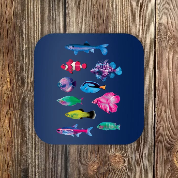 Colorful Fishes Coaster