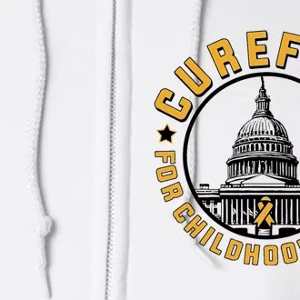 Curefest For Childhood Cancer 2024 Full Zip Hoodie