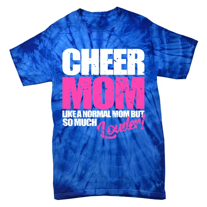 Cheerleading Funny Cheer Mama Cute Gift Tie-Dye T-Shirt