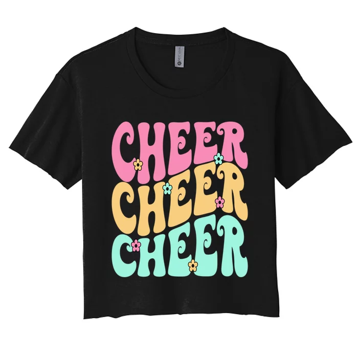 Cheerleading For Cheerleader Women's Crop Top Tee