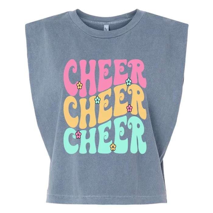 Cheerleading For Cheerleader Garment-Dyed Women's Muscle Tee