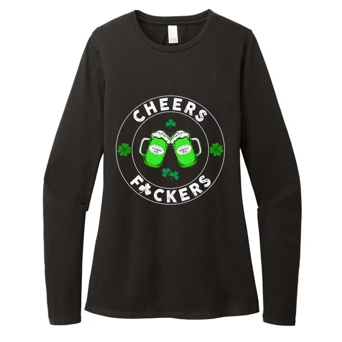 Cheers F Ckers St Patricks Day Beer Ing Mugs Irish Great Gift Womens CVC Long Sleeve Shirt