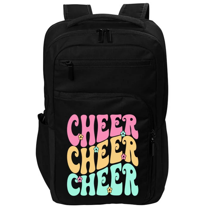 Cheerleading For Cheerleader N Squad Cheer Practice Gift Impact Tech Backpack