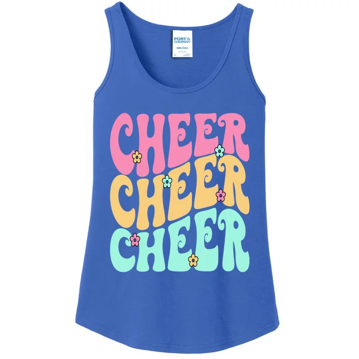 Cheerleading For Cheerleader N Squad Cheer Practice Gift Ladies Essential Tank