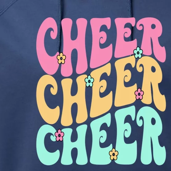 Cheerleading For Cheerleader N Squad Cheer Practice Gift Performance Fleece Hoodie