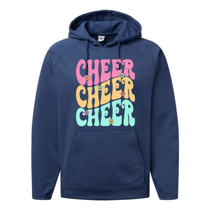 Cheerleading For Cheerleader N Squad Cheer Practice Gift Performance Fleece Hoodie