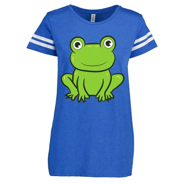 Cool Frog Costume CutCool Frog Costume Cute Frog Animal Funny Frog Lover Gift Enza Ladies Jersey Football T-Shirt