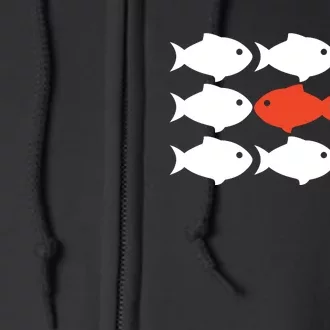 Cute Fishes Full Zip Hoodie