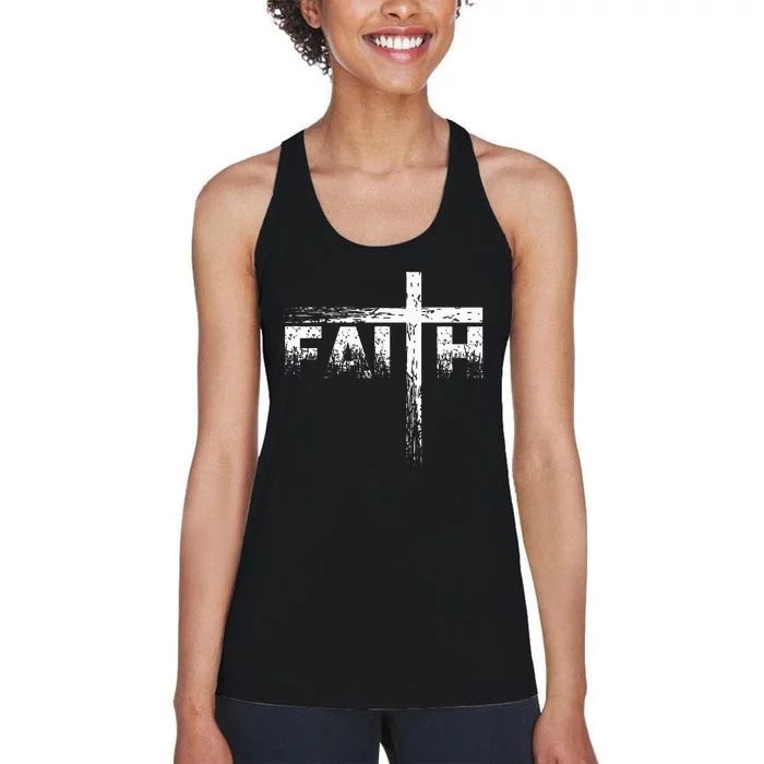 Christian Faith & Cross Christian Faith Women's Racerback Tank