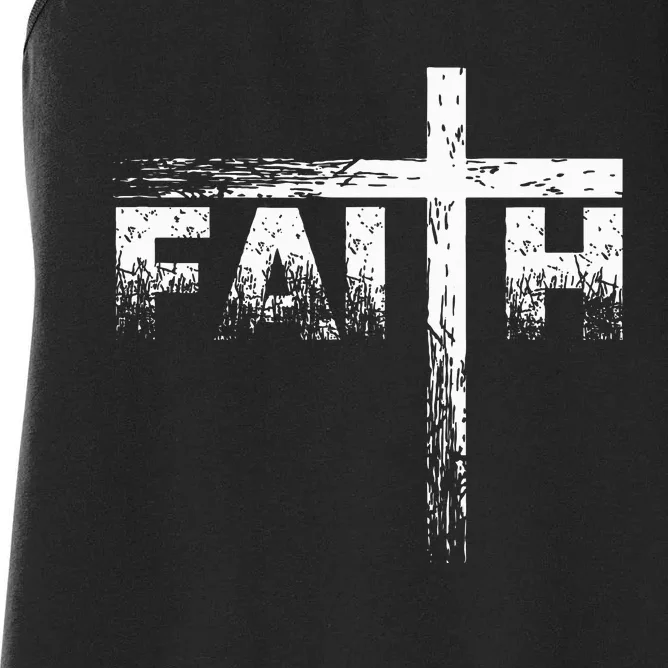 Christian Faith & Cross Christian Faith Women's Racerback Tank