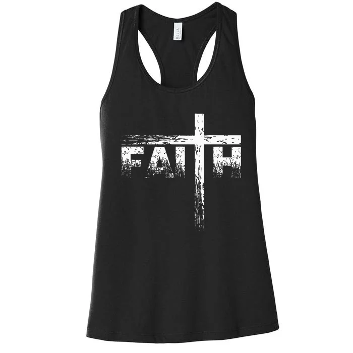 Christian Faith & Cross Christian Faith Women's Racerback Tank