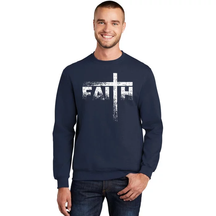 Christian Faith & Cross Christian Faith S Tall Sweatshirt