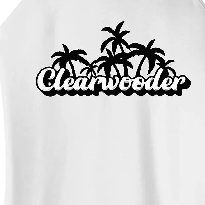 Clearwooder Florida Clearwater Funny Philadelphia Fan Women’s Perfect Tri Rocker Tank