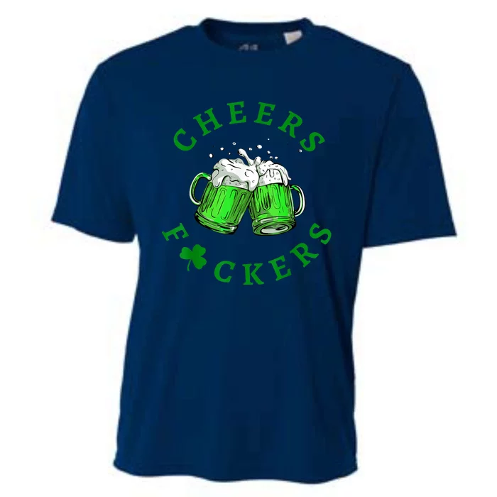 Cheers Fuckers Cooling Performance Crew T-Shirt