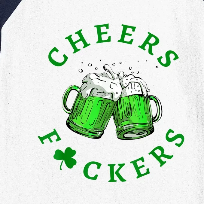 Cheers Fuckers Baseball Sleeve Shirt