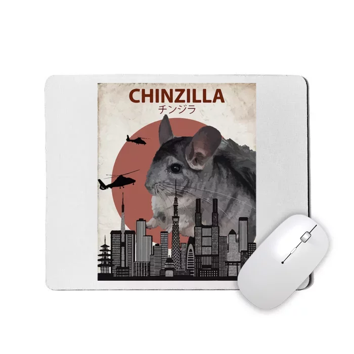 Chinzilla Funny Chinchilla Lovers Gift Mousepad