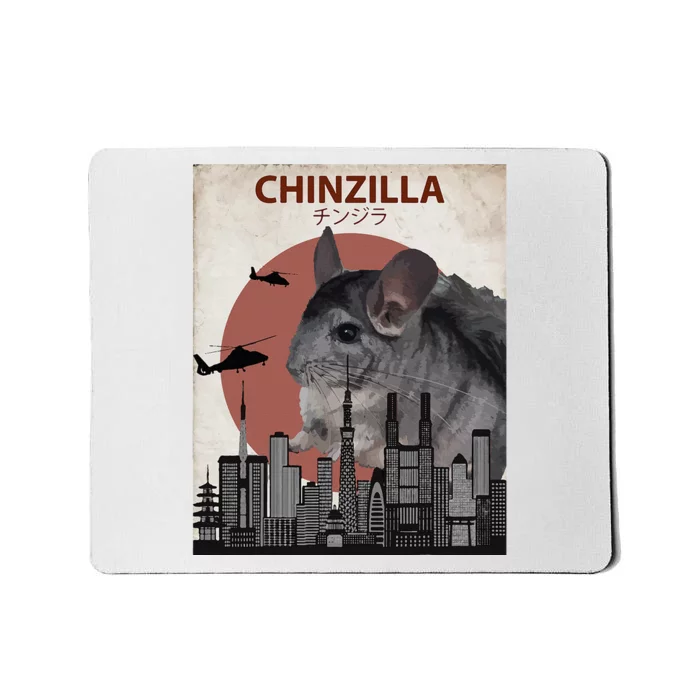 Chinzilla Funny Chinchilla Lovers Gift Mousepad