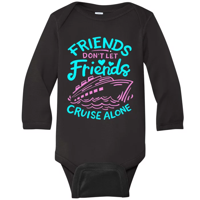 Cruise Friends Baby Long Sleeve Bodysuit