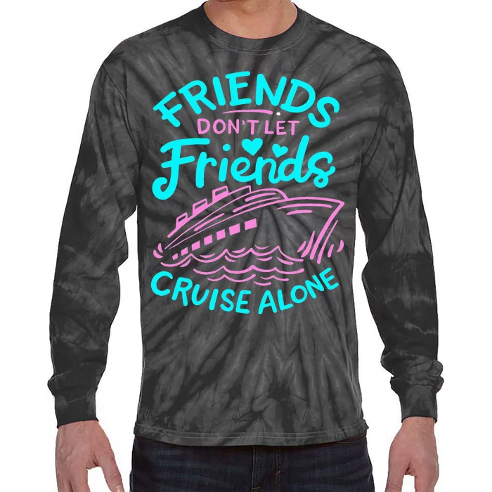 Cruise Friends Tie-Dye Long Sleeve Shirt