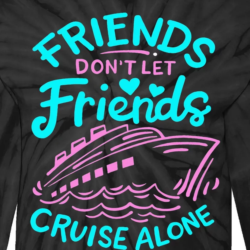 Cruise Friends Tie-Dye Long Sleeve Shirt