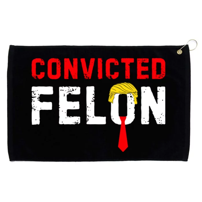 Convicted Felon Grommeted Golf Towel