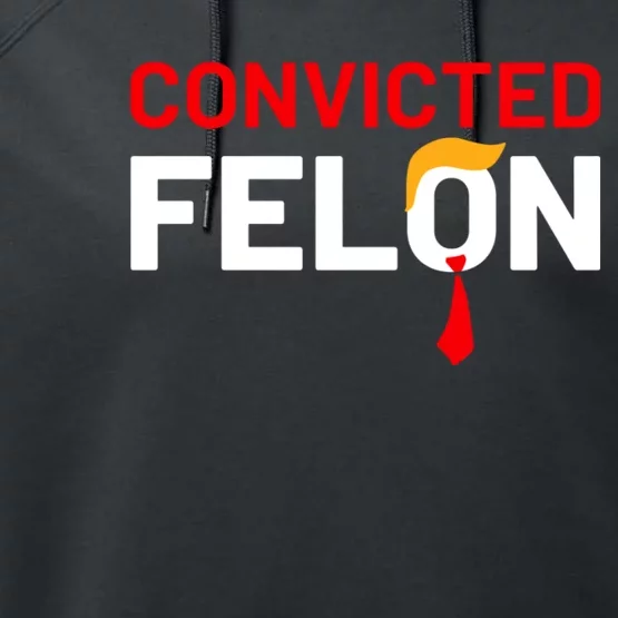 Convicted Felon Performance Fleece Hoodie