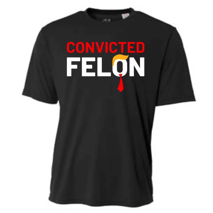 Convicted Felon Cooling Performance Crew T-Shirt