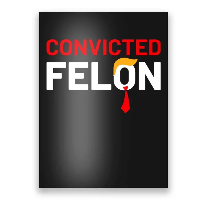 Convicted Felon Poster