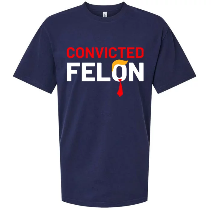 Convicted Felon Sueded Cloud Jersey T-Shirt