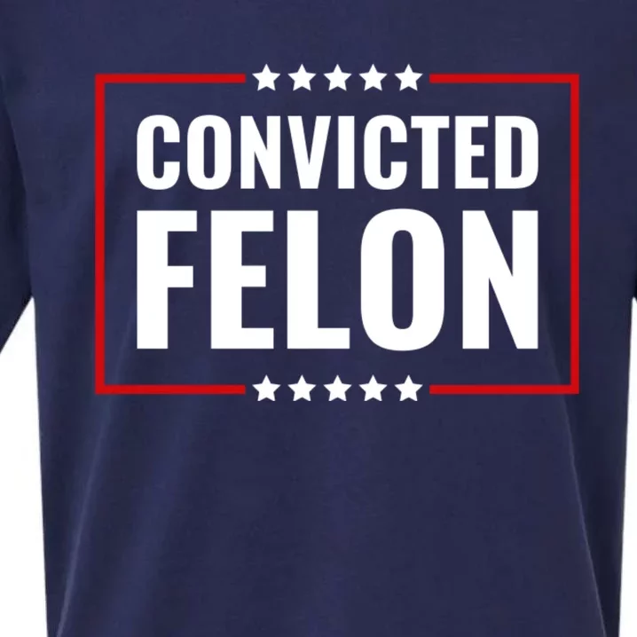 Convicted Felon Sueded Cloud Jersey T-Shirt