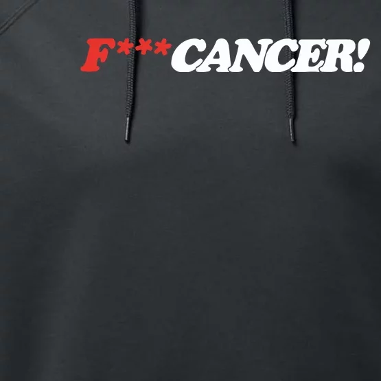 Colby Fuck Cancer Performance Fleece Hoodie