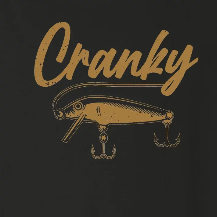 Cranky Fishing Toddler Long Sleeve Shirt