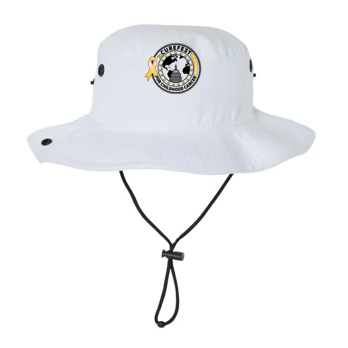 Curefest For Childhood Cancer Awareness Emblem Legacy Cool Fit Booney Bucket Hat