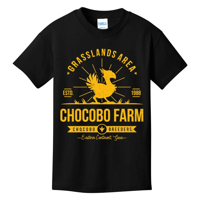 Chocobo Farm Kids T-Shirt