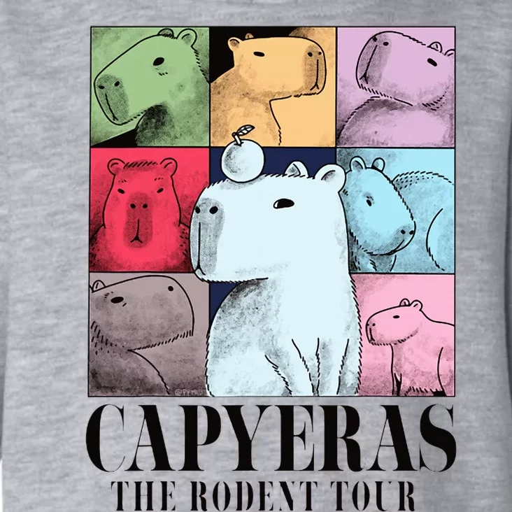 Capyeras Funny Cute Capybara Color Concert Cute Animals Toddler Hoodie