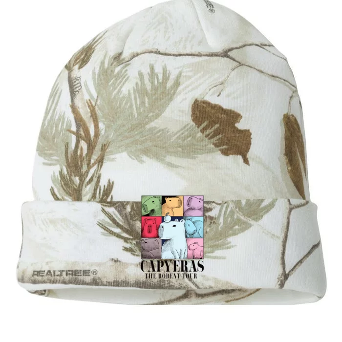 Capyeras Funny Cute Capybara Color Concert Cute Animals Kati - 12in Camo Beanie