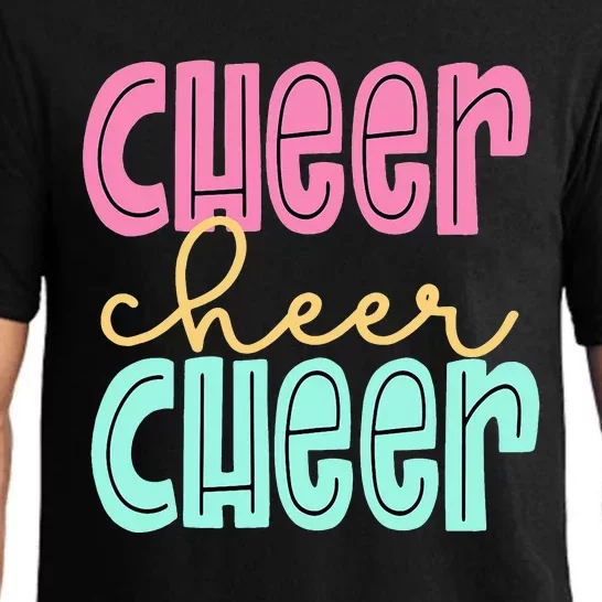 Cheerleading for Cheerleader Squad Cheer Practice Pajama Set