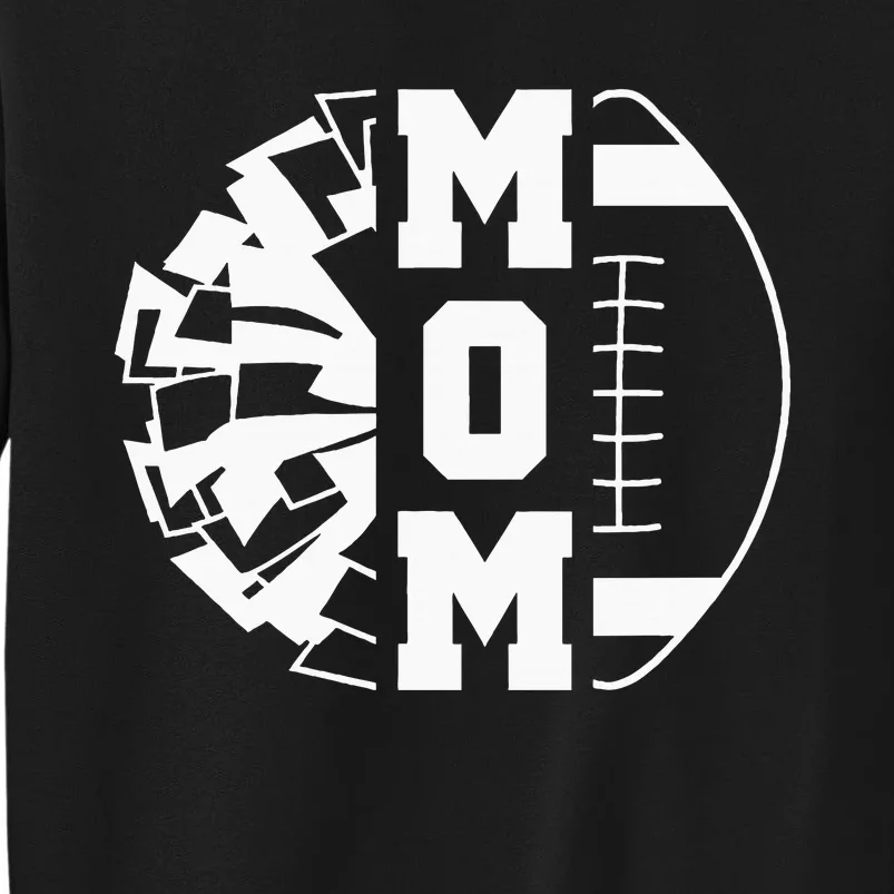 Cheer Football Cheerleading Mom Of Both Game Day Vibes Sweatshirt