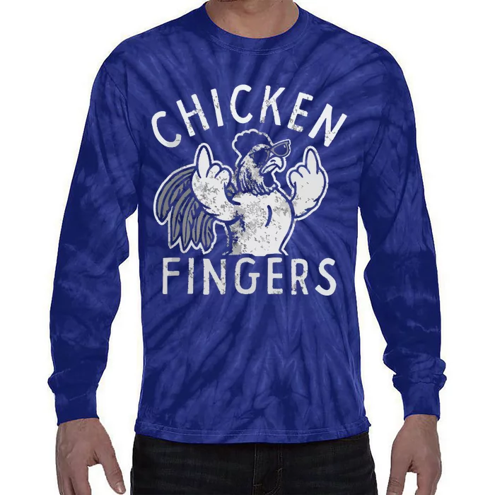 Chicken Fingers Tie-Dye Long Sleeve Shirt