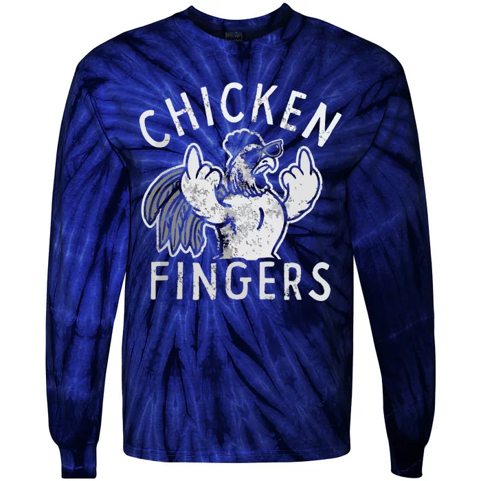 Chicken Fingers Tie-Dye Long Sleeve Shirt