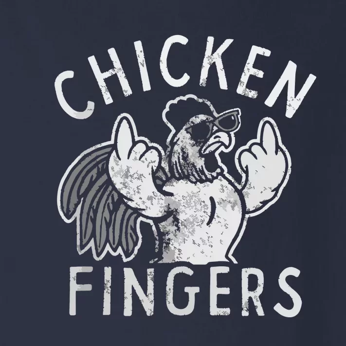 Chicken Fingers Toddler Long Sleeve Shirt