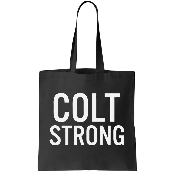 Clear Fork Colts Strong Tote Bag