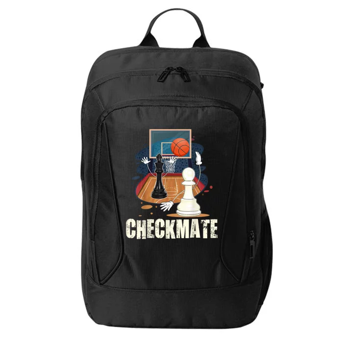 Checkmate Funny Chess Lovers Novelty Gifts Boy City Backpack