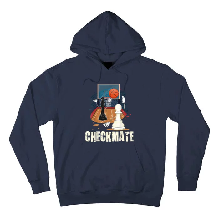 Checkmate Funny Chess Lovers Novelty Gifts Boy Tall Hoodie