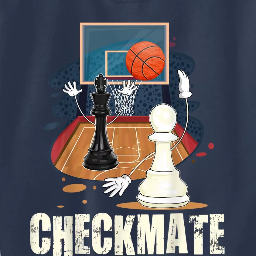 Checkmate Funny Chess Lovers Novelty Gifts Boy Kids Sweatshirt