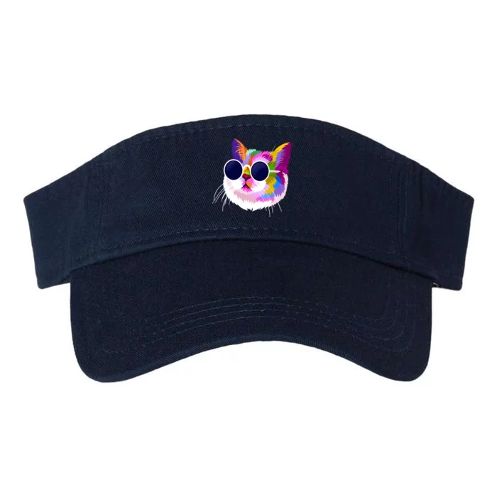 Cat Funny Cat Gift Wo Teess Girl Boy Valucap Bio-Washed Visor