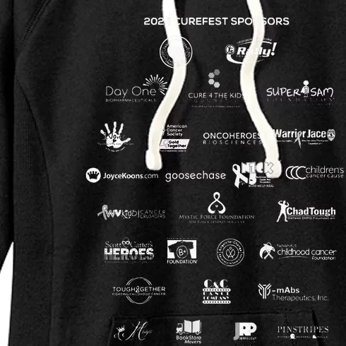 Curefest For Childhood Cancer 2024 Women's Fleece Hoodie