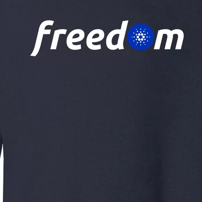 Cardano Freedom Cryptocurrency Toddler Sweatshirt