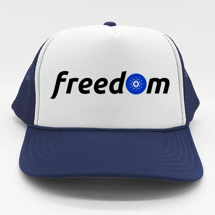 Cardano Freedom Cryptocurrency Trucker Hat