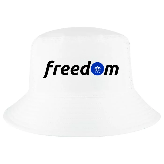 Cardano Freedom Cryptocurrency Cool Comfort Performance Bucket Hat